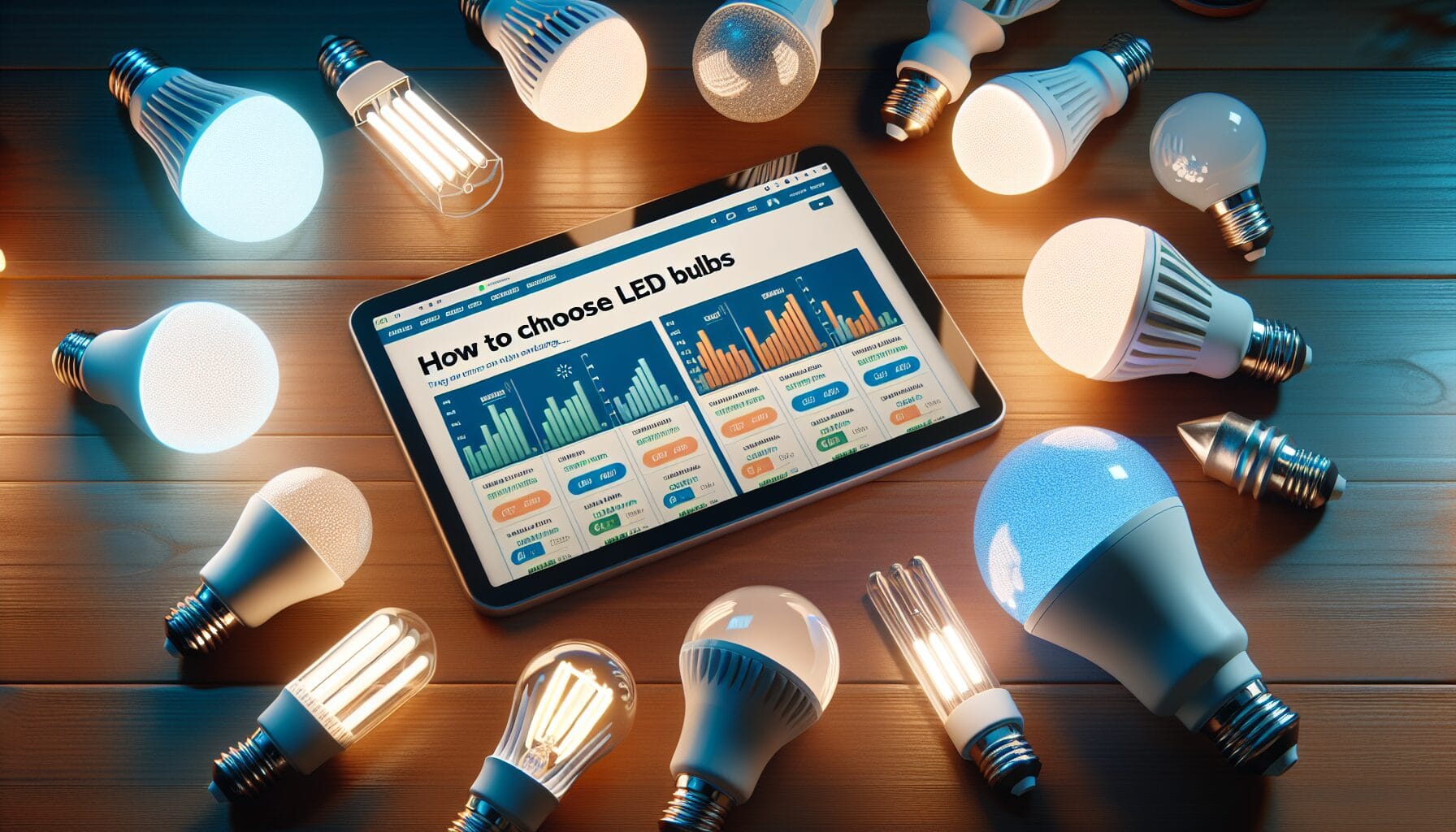 como elegir bombillas led