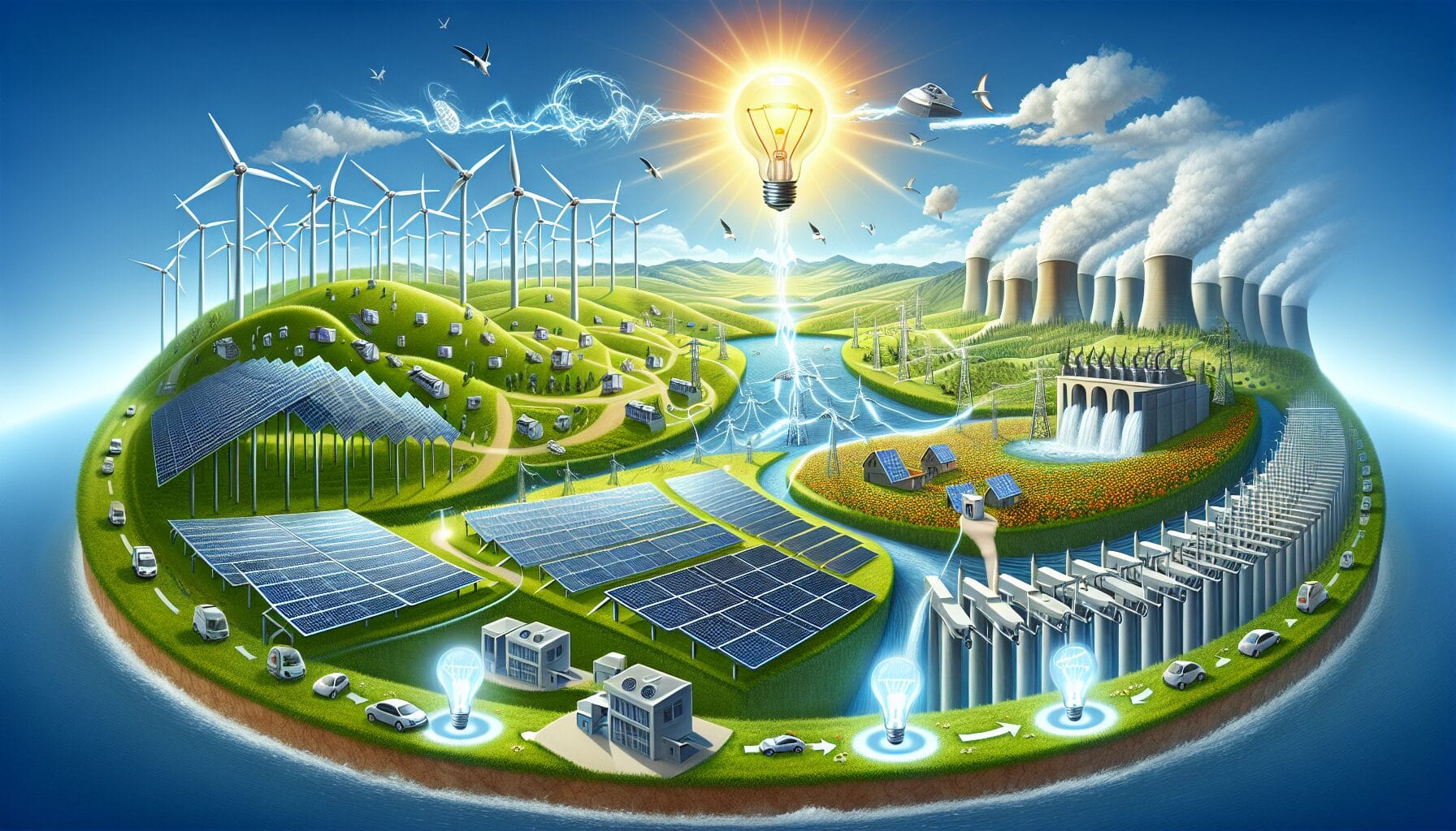 ¿Cómo se genera la electricidad? Descubre el proceso paso a paso