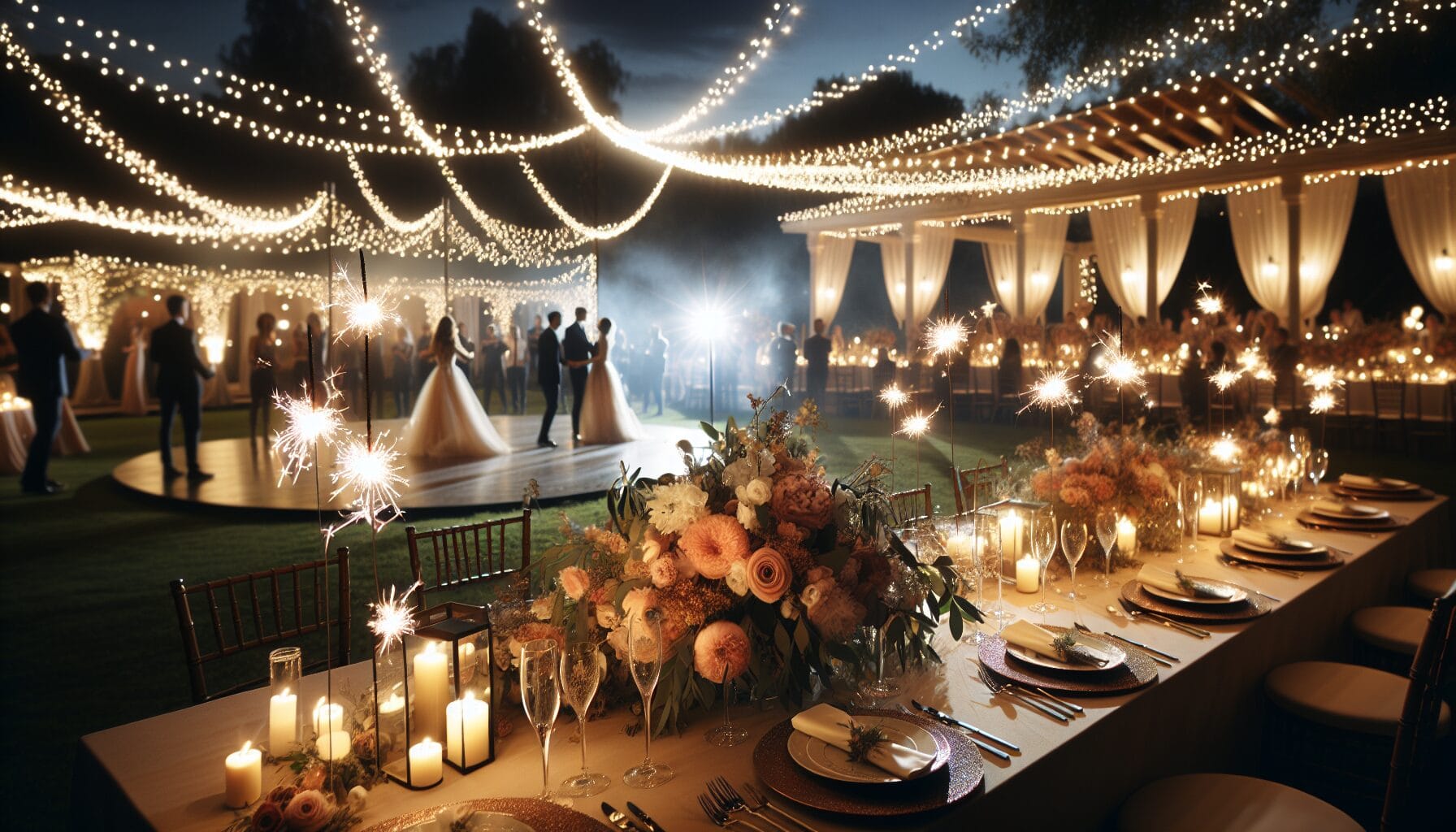 Iluminación mágica para bodas: Ideas que transformarán tu fiesta