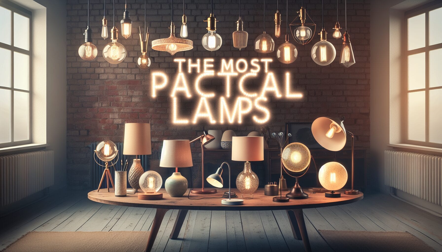 Las 7 Lámparas Más Prácticas para Iluminar tu Hogar – Guía Completa