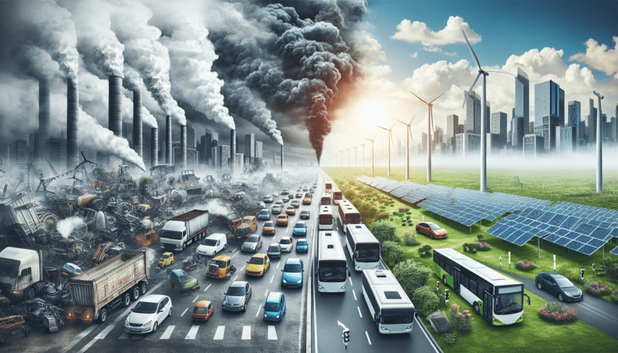 Gas en transporte: ¿Amigo o enemigo del medio ambiente? 🌍