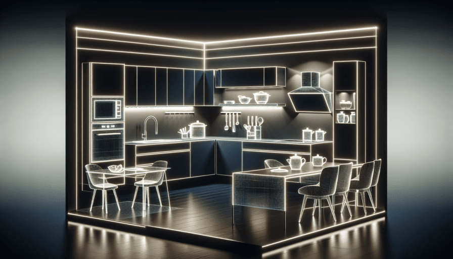 Iluminación LED: Transforma tu Cocina en un Espacio de Ensueño