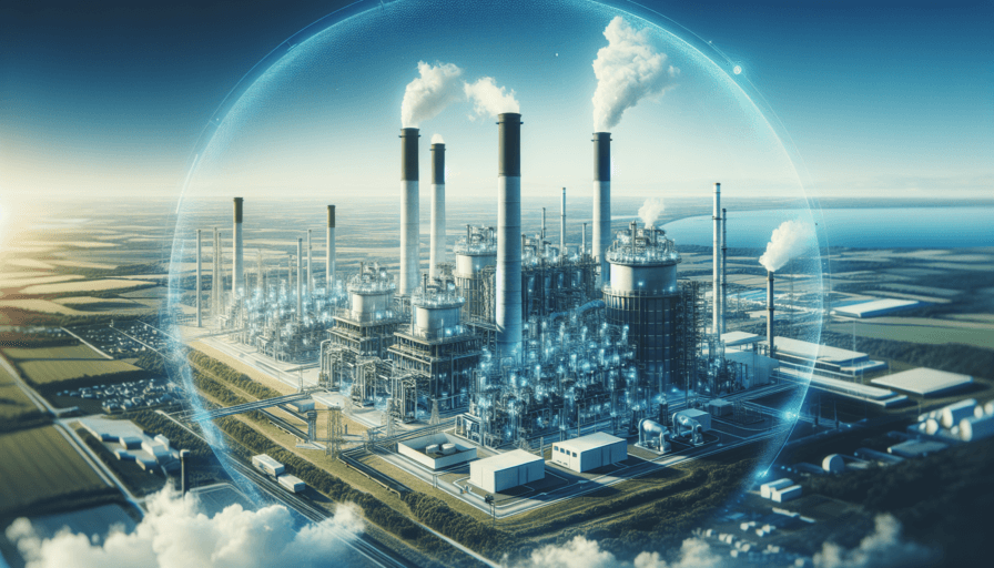 Uso del gas para generar electricidad de manera eficiente