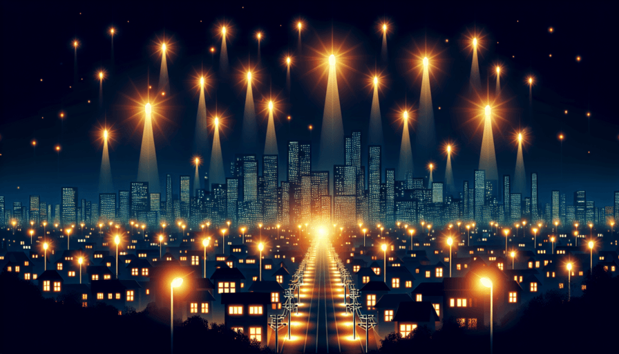 cuanto gastan en electricidad las farolas de las ciudades