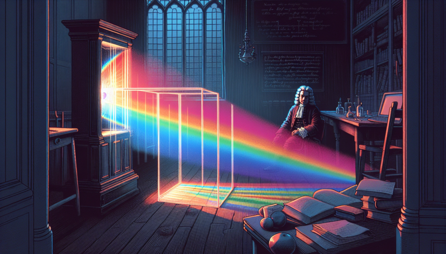 La Teoría de Newton sobre la Luz: Descubrimientos Revolucionarios