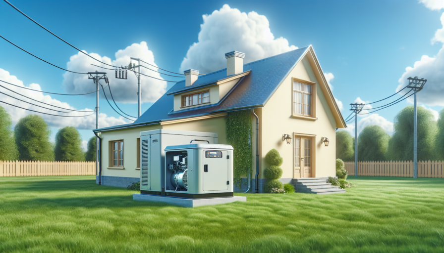 generador electrico en casa