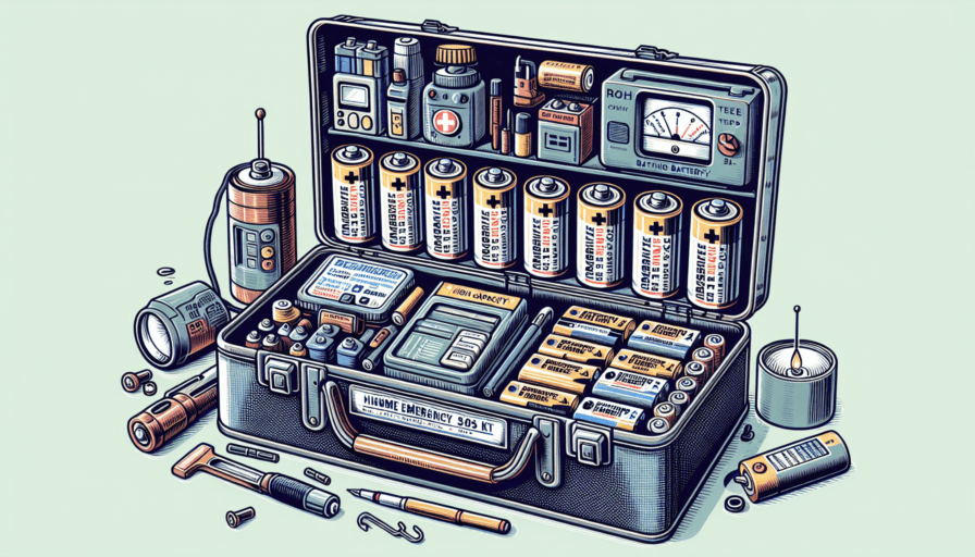 kit sos emergencia baterias gran capacidad casa