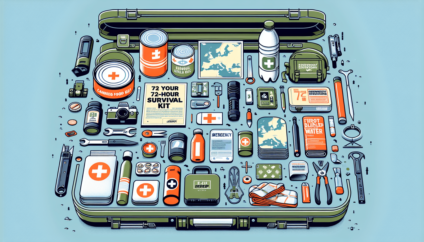 kit supervivencia emergencia sos europa 72 horas